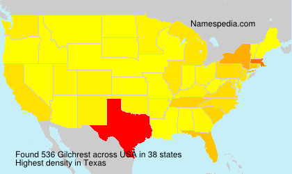 Surname Gilchrest in USA Surname Gilchrest in USA