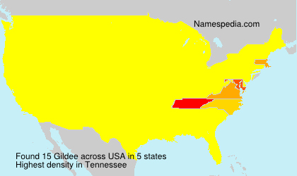 Surname Gildee in USA Surname Gildee in USA