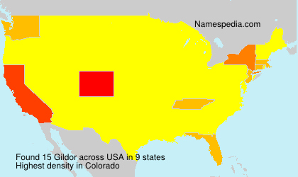 Surname Gildor in USA Surname Gildor in USA