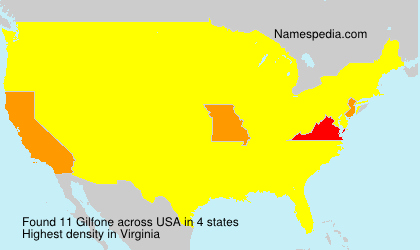 Surname Gilfone in USA Surname Gilfone in USA