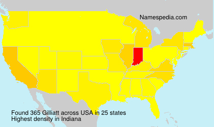 Surname Gilliatt in USA Surname Gilliatt in USA
