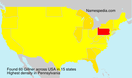 Surname Gillner in USA Surname Gillner in USA