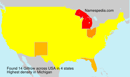 Surname Giltrow in USA Surname Giltrow in USA