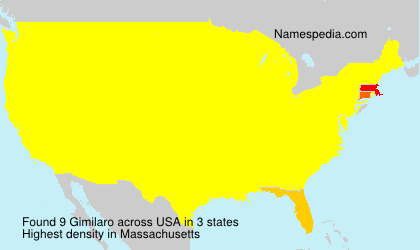 Surname Gimilaro in USA Surname Gimilaro in USA