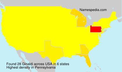 Surname Ginaldi in USA Surname Ginaldi in USA