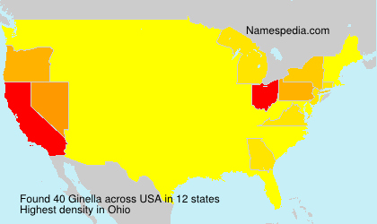 Surname Ginella in USA Surname Ginella in USA
