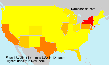 Surname Ginnelly in USA Surname Ginnelly in USA