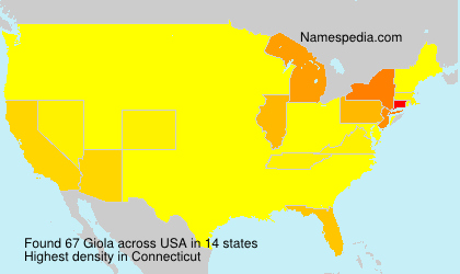 Surname Giola in USA Surname Giola in USA