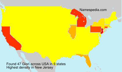 Surname Giori in USA Surname Giori in USA