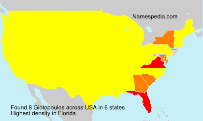 Surname Giotopoulos in USA Surname Giotopoulos in USA