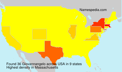 Surname Giovannangelo in USA Surname Giovannangelo in USA