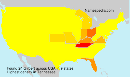 Surname Girbert in USA Surname Girbert in USA