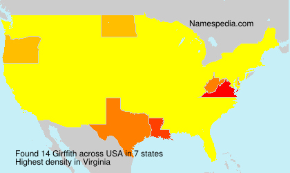 Surname Girffith in USA Surname Girffith in USA