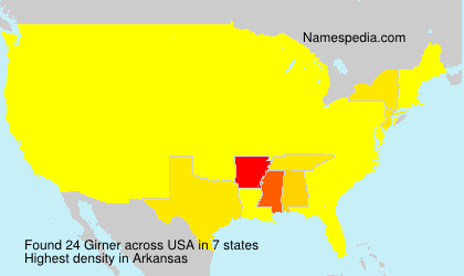 Surname Girner in USA Surname Girner in USA