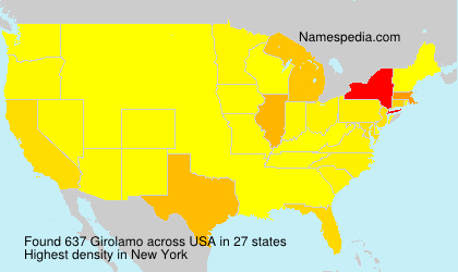 Surname Girolamo in USA Surname Girolamo in USA