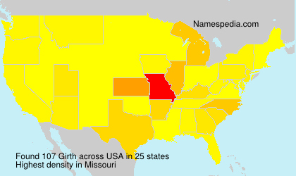 Surname Girth in USA Surname Girth in USA