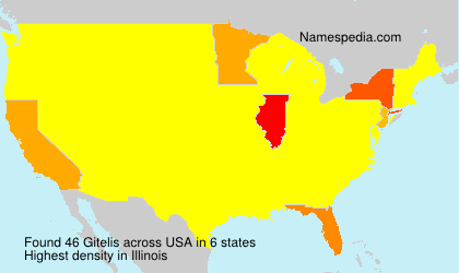 Surname Gitelis in USA Surname Gitelis in USA