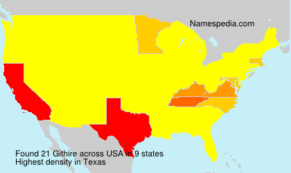 Surname Githire in USA Surname Githire in USA