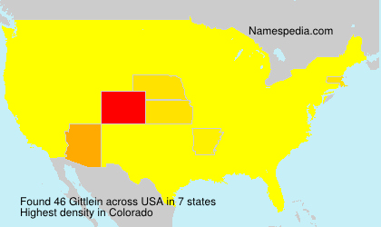 Surname Gittlein in USA Surname Gittlein in USA