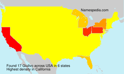 Surname Giulivo in USA Surname Giulivo in USA