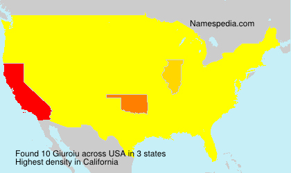 Surname Giuroiu in USA Surname Giuroiu in USA