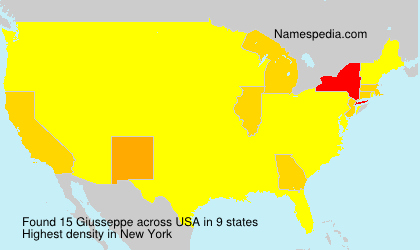 Surname Giusseppe in USA Surname Giusseppe in USA