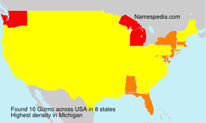 Surname Gizmo in USA Surname Gizmo in USA