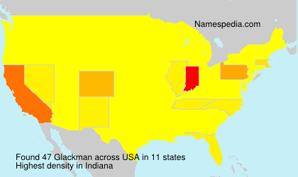 Surname Glackman in USA Surname Glackman in USA