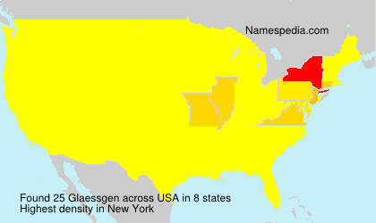 Surname Glaessgen in USA Surname Glaessgen in USA