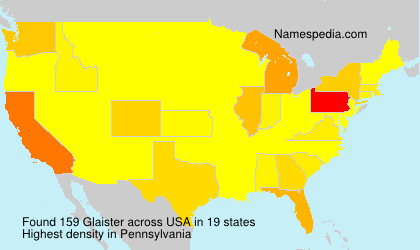 Surname Glaister in USA Surname Glaister in USA