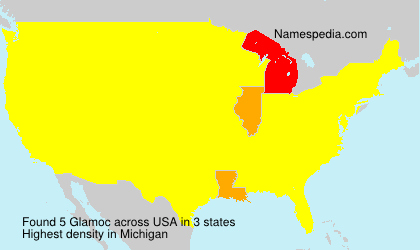 Surname Glamoc in USA Surname Glamoc in USA