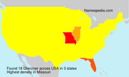 Surname Glanzner in USA Surname Glanzner in USA