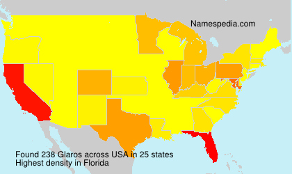 Surname Glaros in USA