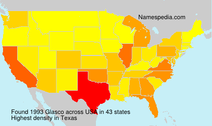 Surname Glasco in USA Surname Glasco in USA
