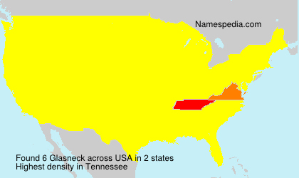 Surname Glasneck in USA Surname Glasneck in USA