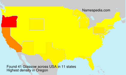 Surname Glassow in USA Surname Glassow in USA