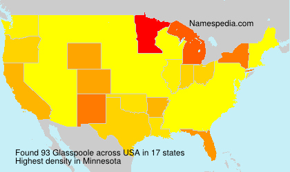 Surname Glasspoole in USA Surname Glasspoole in USA