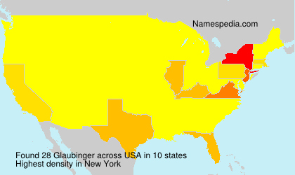Surname Glaubinger in USA Surname Glaubinger in USA