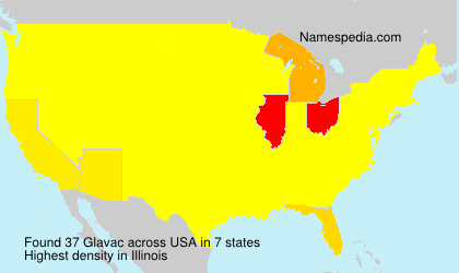Surname Glavac in USA Surname Glavac in USA