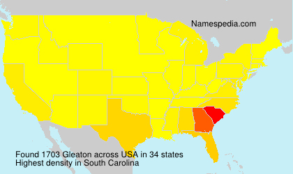 Surname Gleaton in USA Surname Gleaton in USA