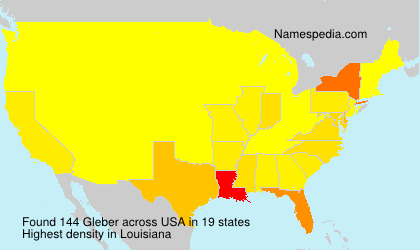 Surname Gleber in USA Surname Gleber in USA