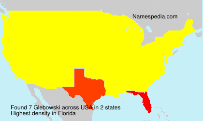 Surname Glebowski in USA Surname Glebowski in USA