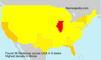 Surname Gleitsman in USA Surname Gleitsman in USA