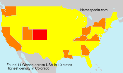 Surname Glenne in USA Surname Glenne in USA
