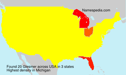 Surname Glesmer in USA Surname Glesmer in USA