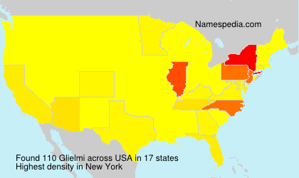 Surname Glielmi in USA Surname Glielmi in USA
