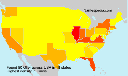 Surname Glier in USA Surname Glier in USA