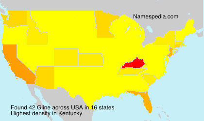 Surname Gline in USA Surname Gline in USA