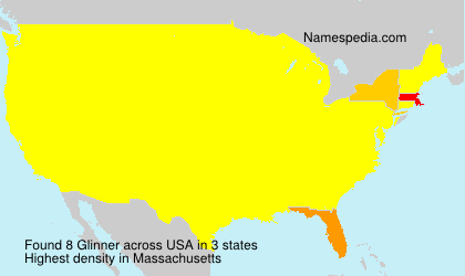 Surname Glinner in USA Surname Glinner in USA