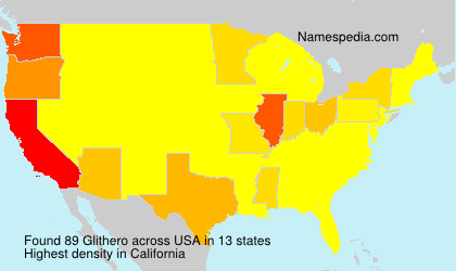 Surname Glithero in USA Surname Glithero in USA